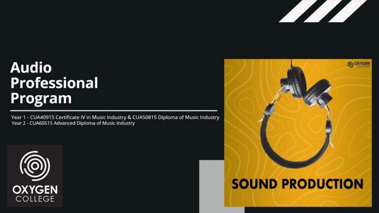 Sound Production Brochure Image